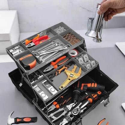 3-Tier Folding Storage Toolbox