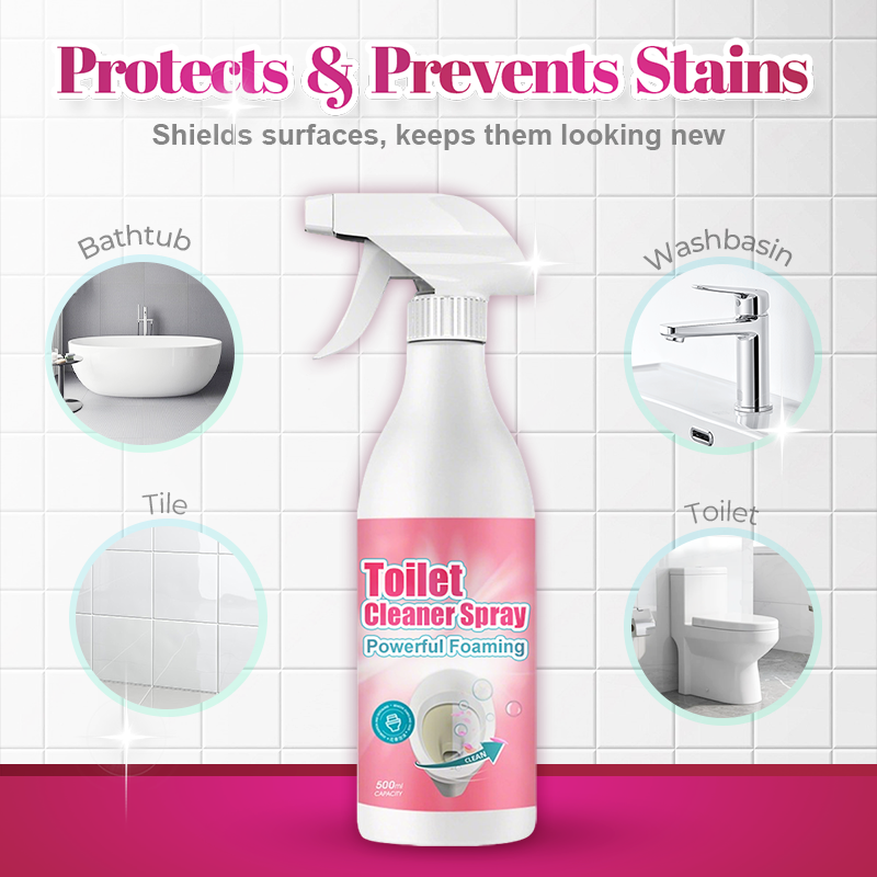 Powerful Foaming Toilet Cleaner Spray