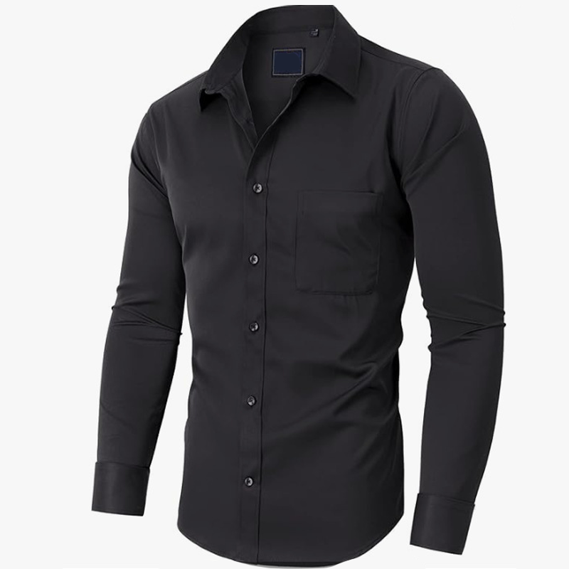 🎁2026 Nieuw binnen 50% KORTING💥Effen shirt met lange mouwen