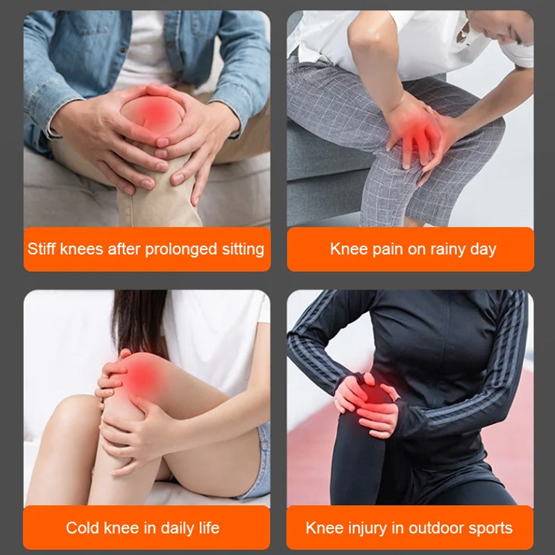 🍂Early Autumn Sale 50% OFF🛡️Dot Matrix Worm wood Non-Slip Warm Knee Brace