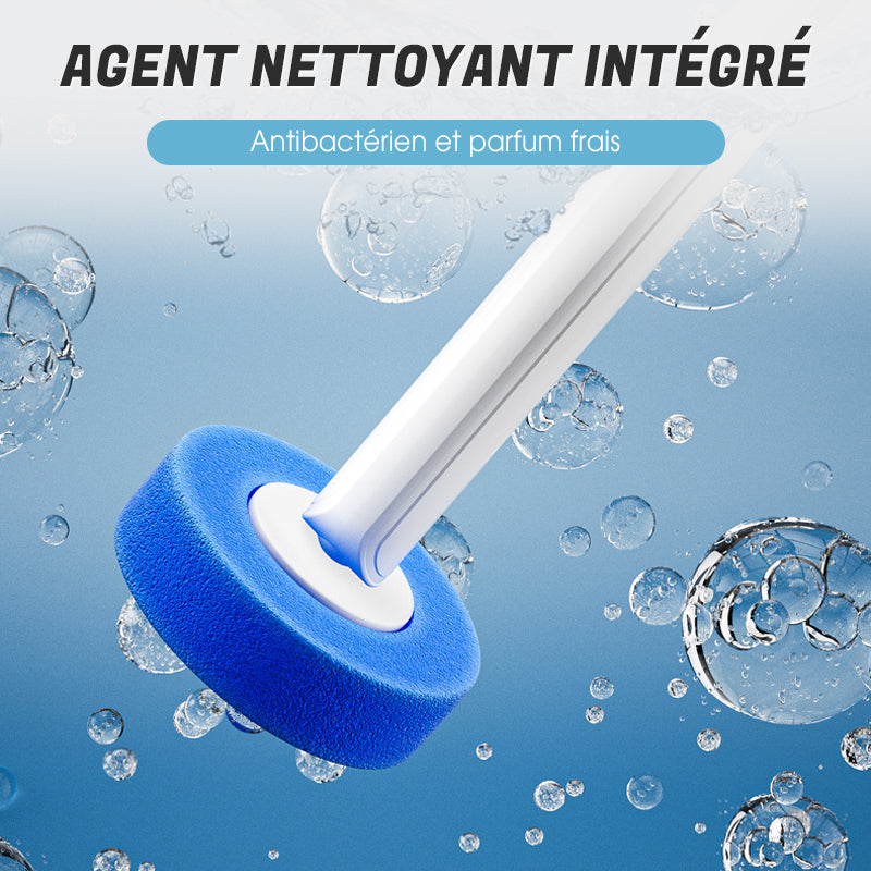 Disposable toilet brush with replaceable head success