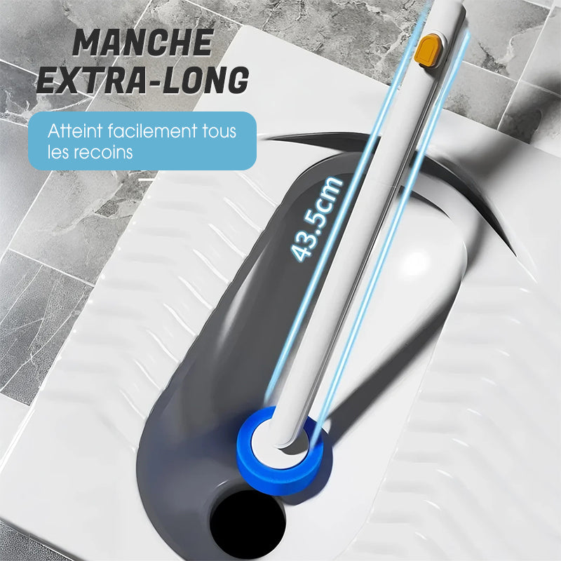 Disposable toilet brush with replaceable head success