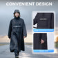 🔥Waterproof Long Raincoat with Hood for Scooter🌧️
