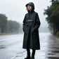 🔥Waterproof Long Raincoat with Hood for Scooter🌧️
