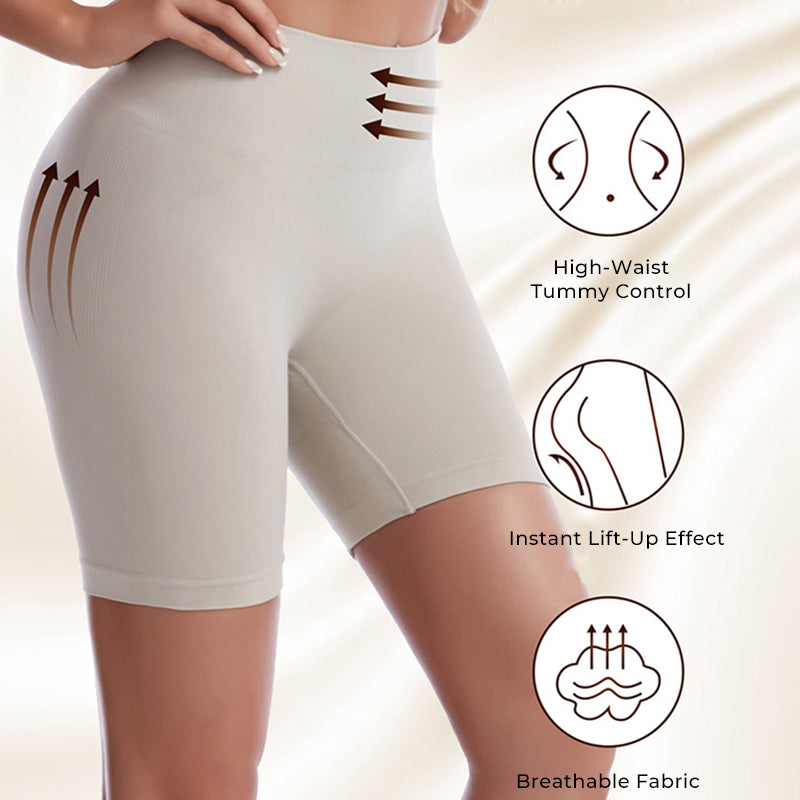 Seamless High-Waisted Lifting Shapewear Shorts