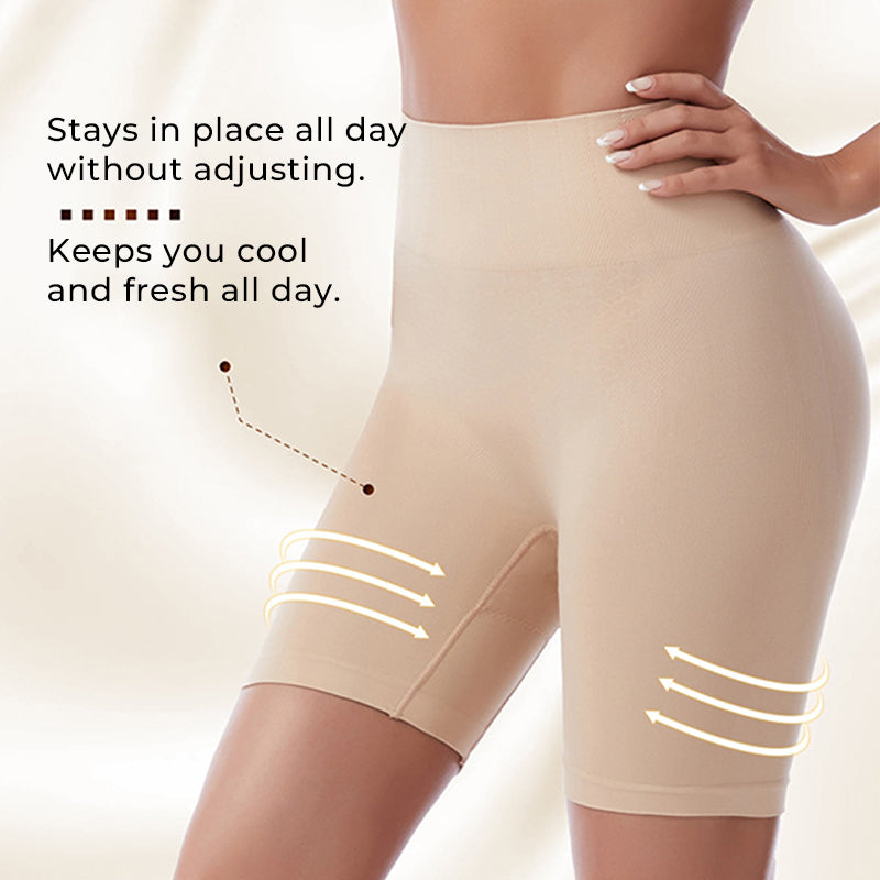 Seamless High-Waisted Lifting Shapewear Shorts