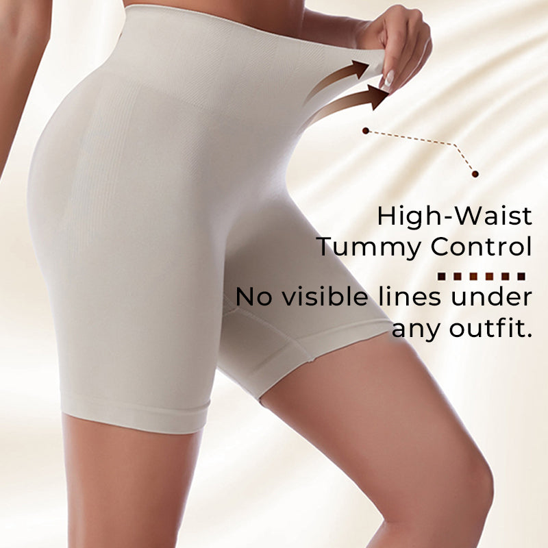 Seamless High-Waisted Lifting Shapewear Shorts