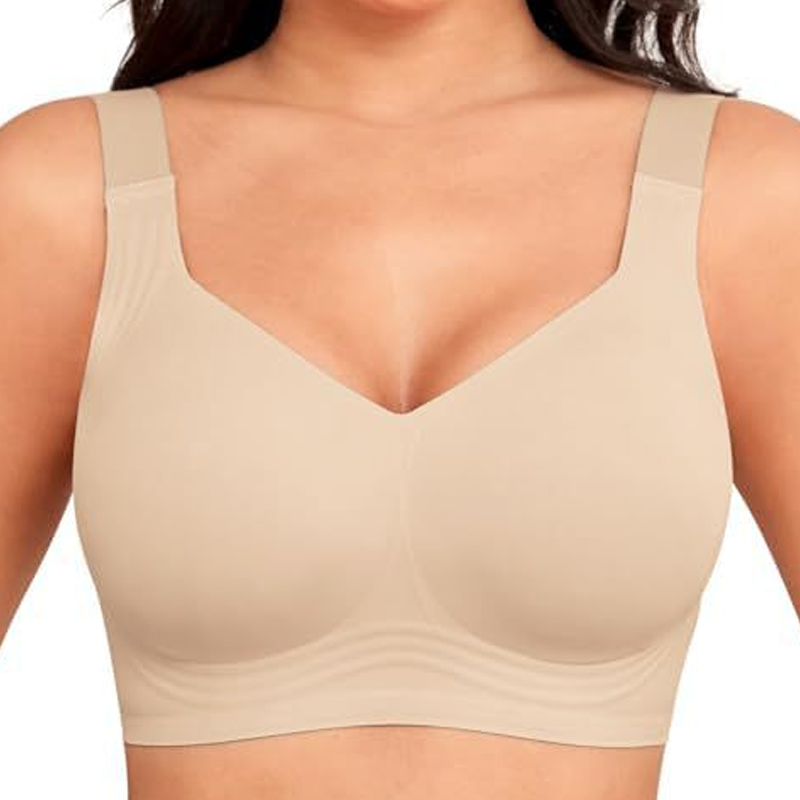 💜LAST DAY PROMOTION - 50% OFF💜Women's Seamless Full Coverage Wireless Bra