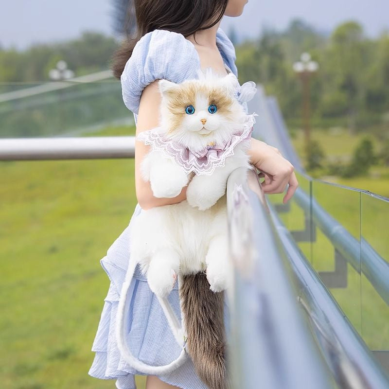 👚 50% OFF HOT SALE! ✨Cute Cat Plush Backpack