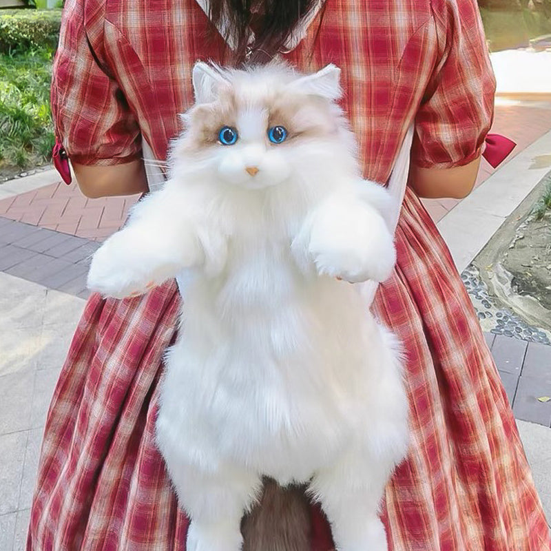 👚 50% OFF HOT SALE! ✨Cute Cat Plush Backpack