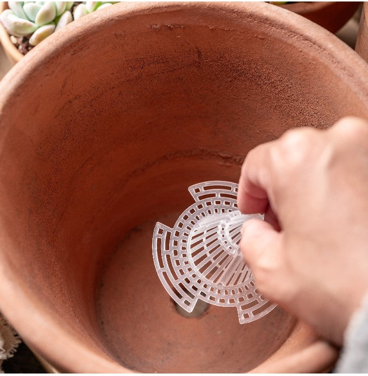 Planter Drainage Device Anti-Rot Root