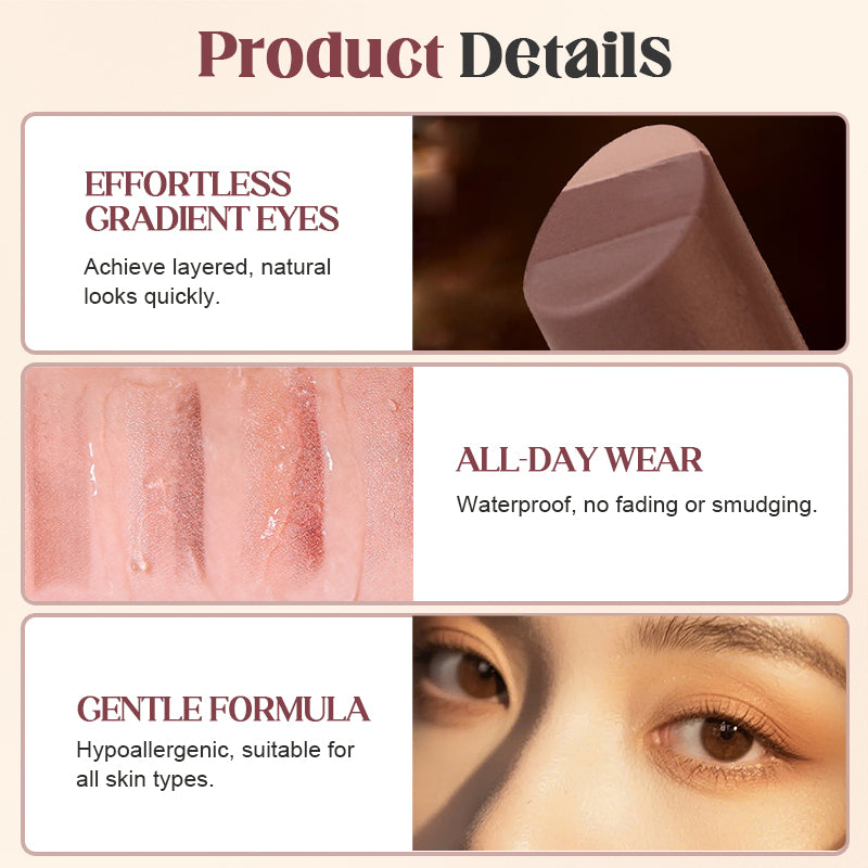 Soft-Toned Gradient Eyeshadow Stick