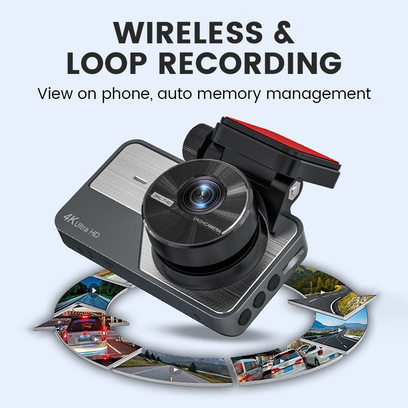 ⏳Time-Limited Special⏰4K Ultra HD Car Dashcam with Night Vision