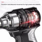 🔧40% OFF!⚡Cordless Brushless Impact Wrench 1/2 Inch, High Torque, 2x Battery Fast Charger🛠️