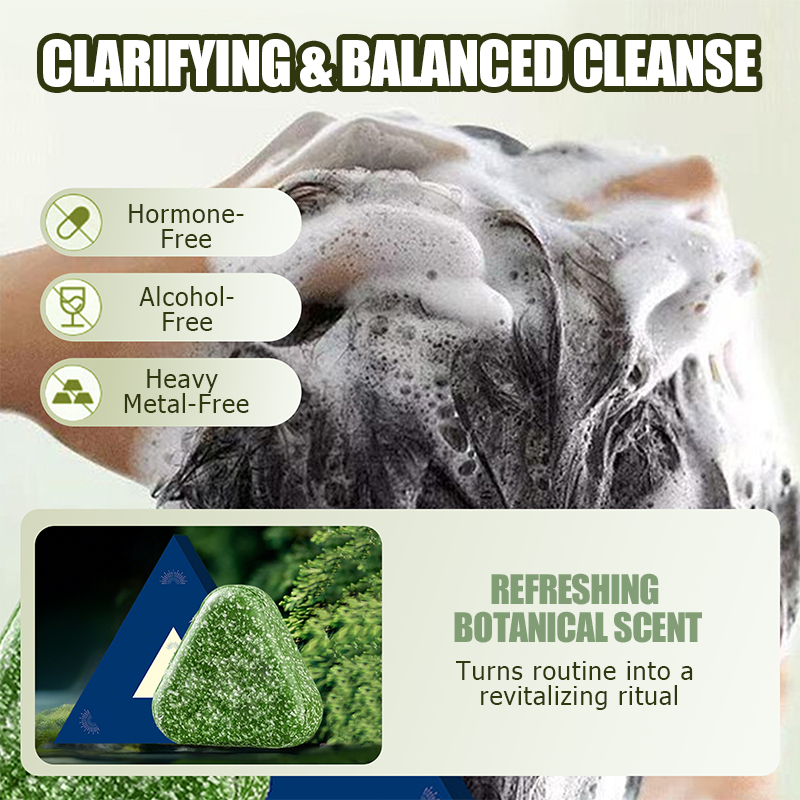 🔥Last day special, 50% off🔥Natural Shampoo Bar For Strengthening Hair