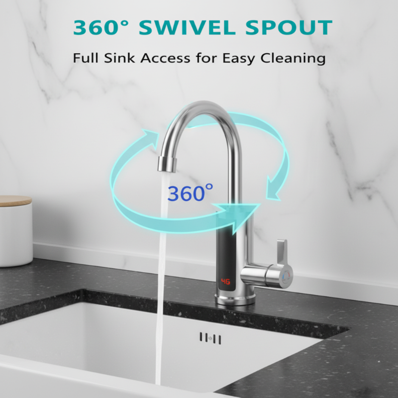 Tankless Instant Hot Water Heater Faucet