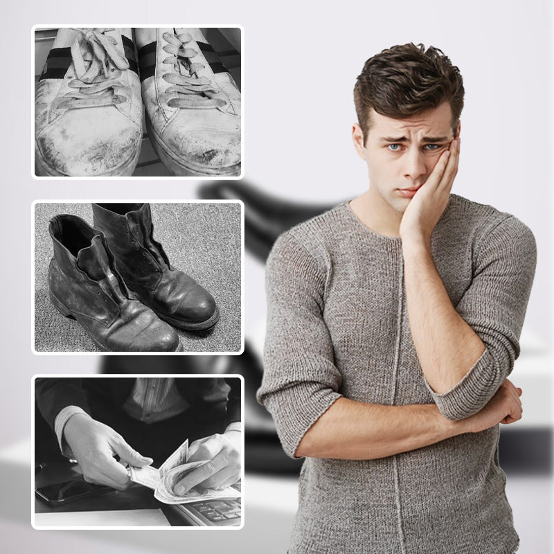 👟 BUY 2 GET 1 FREE! ✨ Multifunctional Long Lasting Shoes Refurbishment Cleaner - Deep Cleans & Protects with UV Shielding for Like-New Finish 🌟🧽