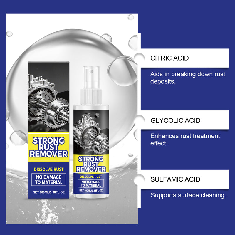 🔥All-in-One Powerful Rust Remover Spray For Cars🚗Works on Bumpers, Exhausts & Trim, Effortless Rust Removal in Minutes