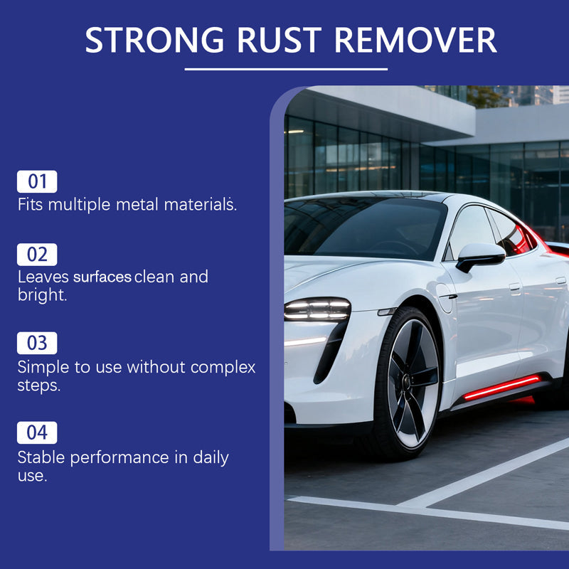 🔥All-in-One Powerful Rust Remover Spray For Cars🚗Works on Bumpers, Exhausts & Trim, Effortless Rust Removal in Minutes