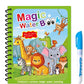 🎨 49% OFF NOW! ✨ Montessori Water Drawing Book - Reusable Pages with Invisible Patterns Revealed by Water Pen for Educational Fun 💦📚