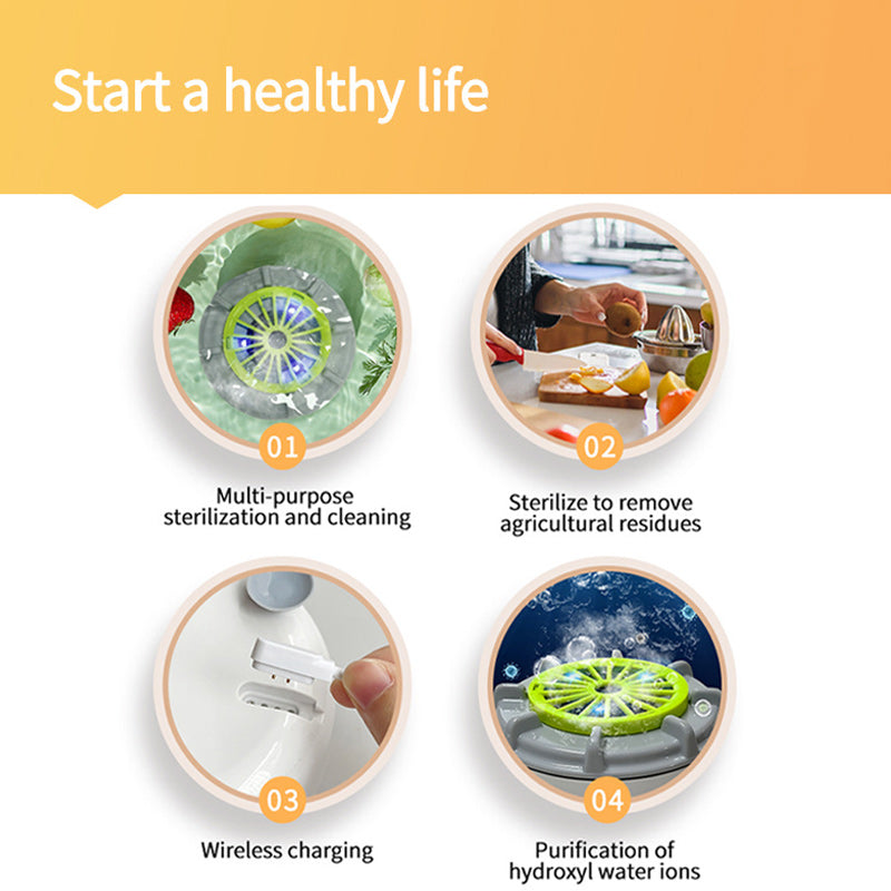 Efficient Portable Fruit & Vegetable Washers