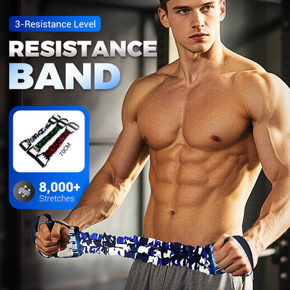 Natural Latex Resistance Band with 3-Resistance Level