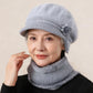 🎁Christmas gift-giving🎉🎉 Women's Warm Knit Hat & Neck Warmer Set