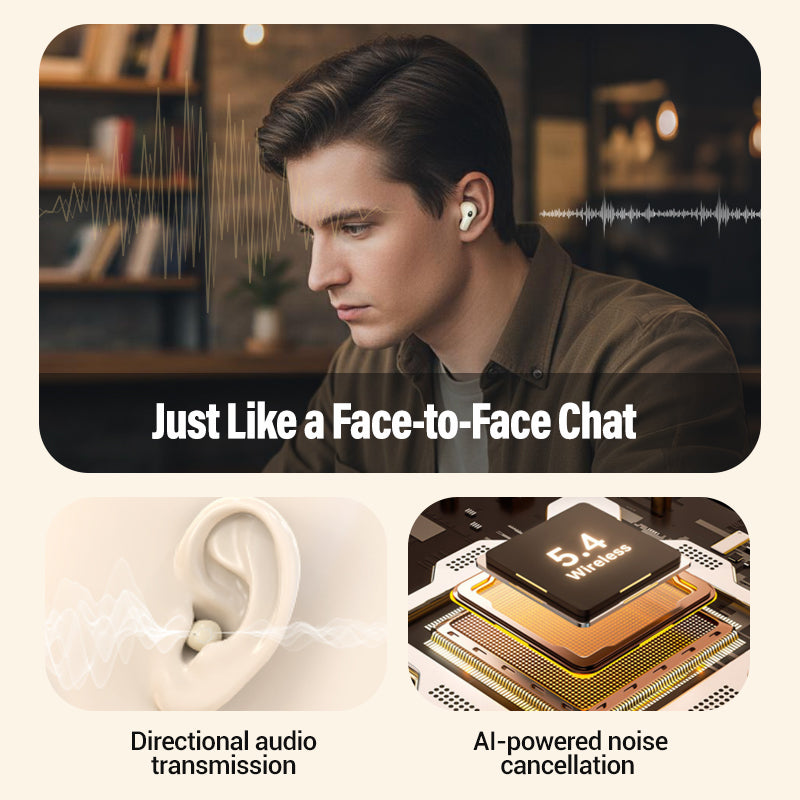 🔥LAST DAY SALE - 49% OFF🎁Dual-Pair Wireless Bluetooth Headset with LED Charging Case