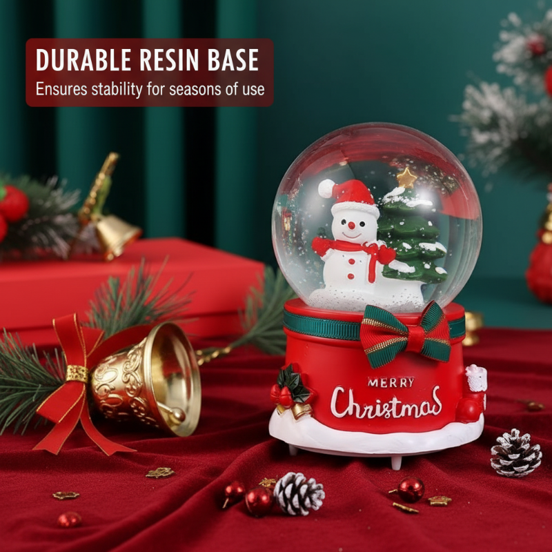 🎅🎁Christmas gifts 🎉Christmas Crystal Snow Globe with LED Light