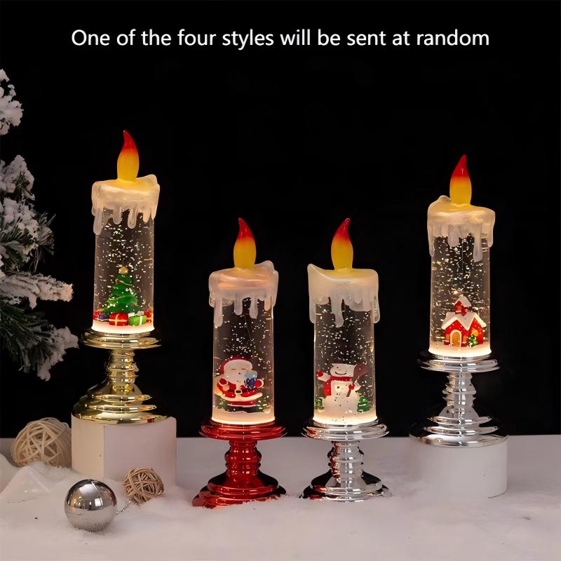 🎅🎁Christmas gifts 🎉Christmas Crystal Snow Globe with LED Light