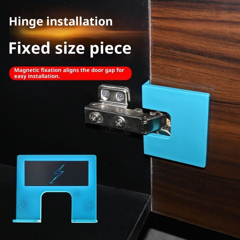 🚪 BUY 3 GET EXTRA 2! ✨ EASY HINGE MATE - Adjustable Door Installation Tool, Universal Design for Quick Setup, Includes All Necessary Adapters 🔩🏠