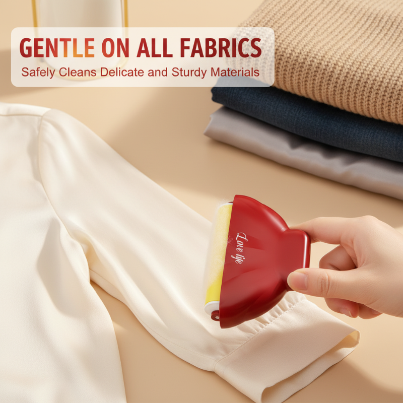 Portable Reusable Lint Roller for Hair Removal