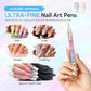 12-Color Professional Nail Art Pen Set