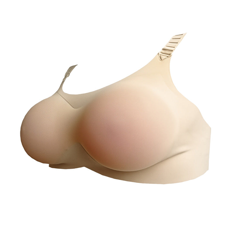 2-in-1 Silicone Breast Form Pocket Bra