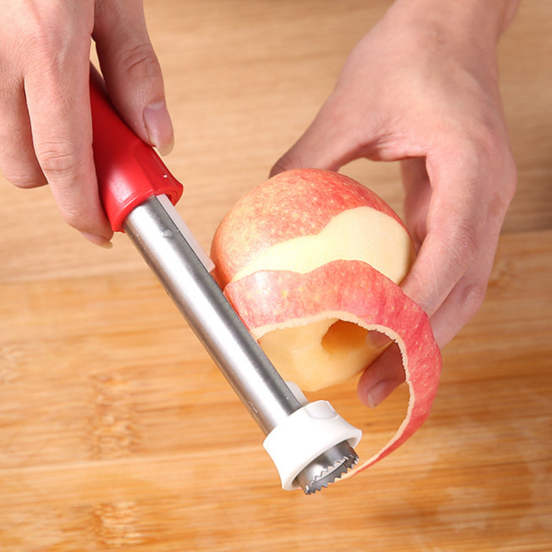 🎄Christmas Special Price ￡8.99🎁Stainless Steel Fruit Corer & Peeler 2 in 1🍎