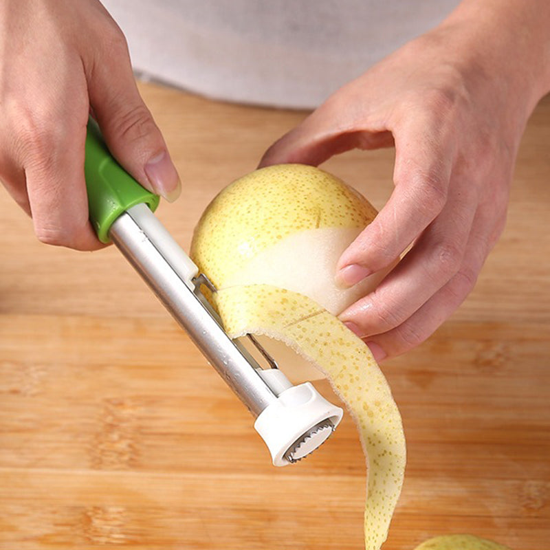 🎄Christmas Special Price ￡8.99🎁Stainless Steel Fruit Corer & Peeler 2 in 1🍎