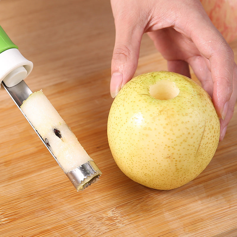 🎄Christmas Special Price ￡8.99🎁Stainless Steel Fruit Corer & Peeler 2 in 1🍎