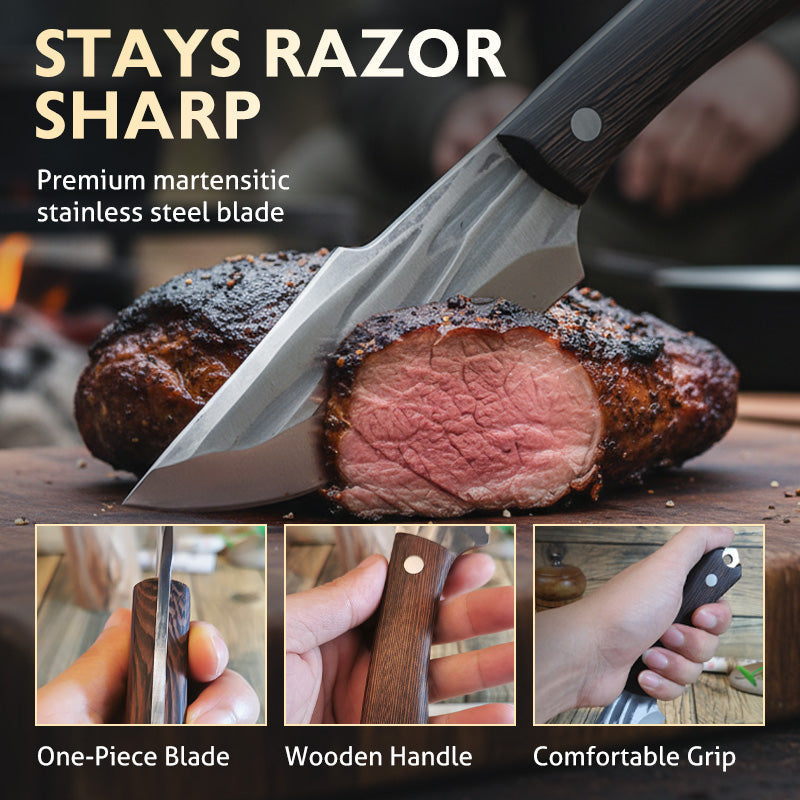 Meat Cleaver Knife with Sheath