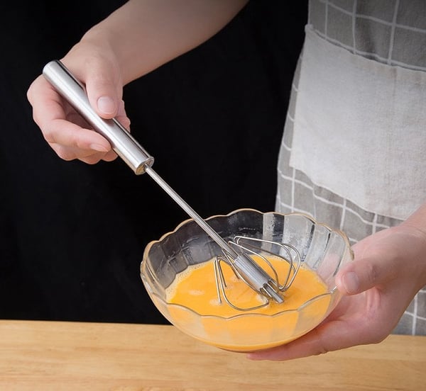 🎄Buy 2 Get 1 Free🥚Stainless Steel Semi-Automatic Whisk
