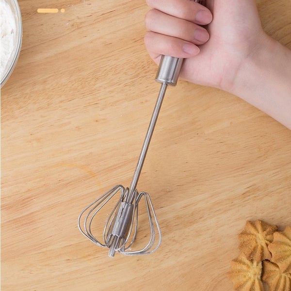 🎄Buy 2 Get 1 Free🥚Stainless Steel Semi-Automatic Whisk