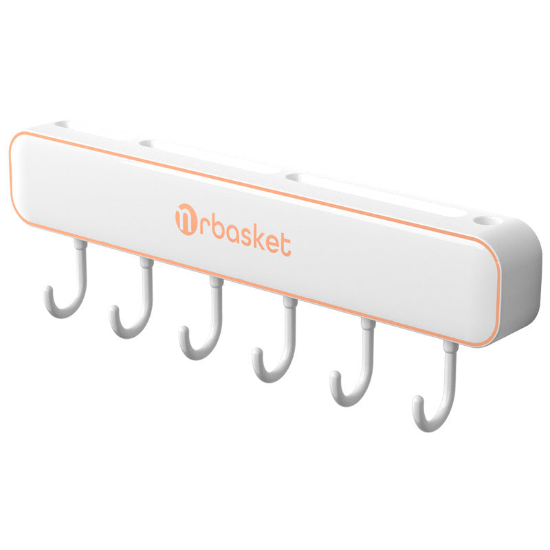 Multifunctional Wall-Mounted Knife Holder with Hooks