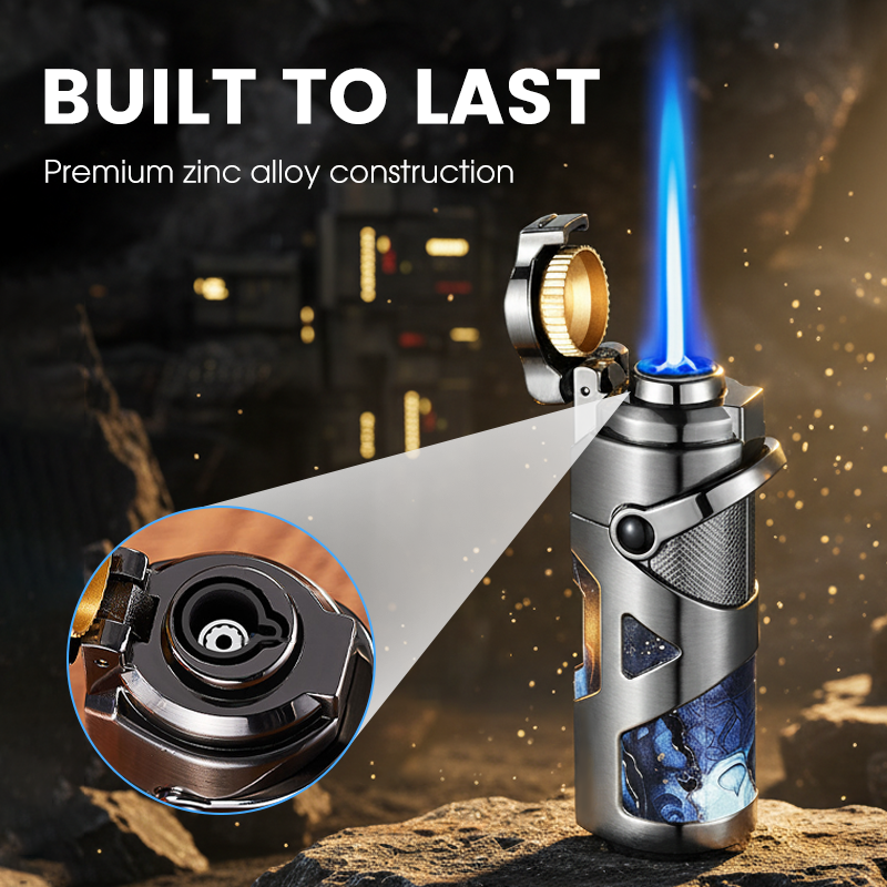 Windproof & Multifunctional Portable Cigar Lighter