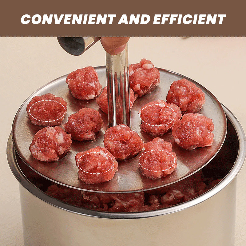 🍖 Kitchen Stainless Steel Meatball Mould |Professional Grade Tool for Effortless & Uniform Cooking