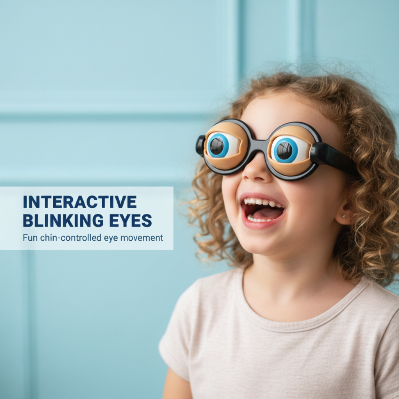 🔥CHRISTMAS SALE 40% OFF!!🏆Flash Sale💥Funny Glasses with Winking Eye Mechanism🥸