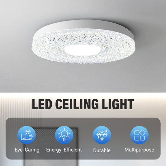 🎄 Christmas Exclusive 50% OFF | 💡LED Crystal Mounted Ceiling Light✨