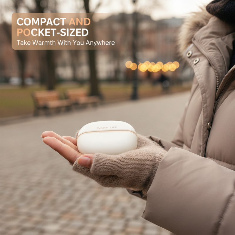 2-in-1 Magnetic Split Electric Hand Warmer