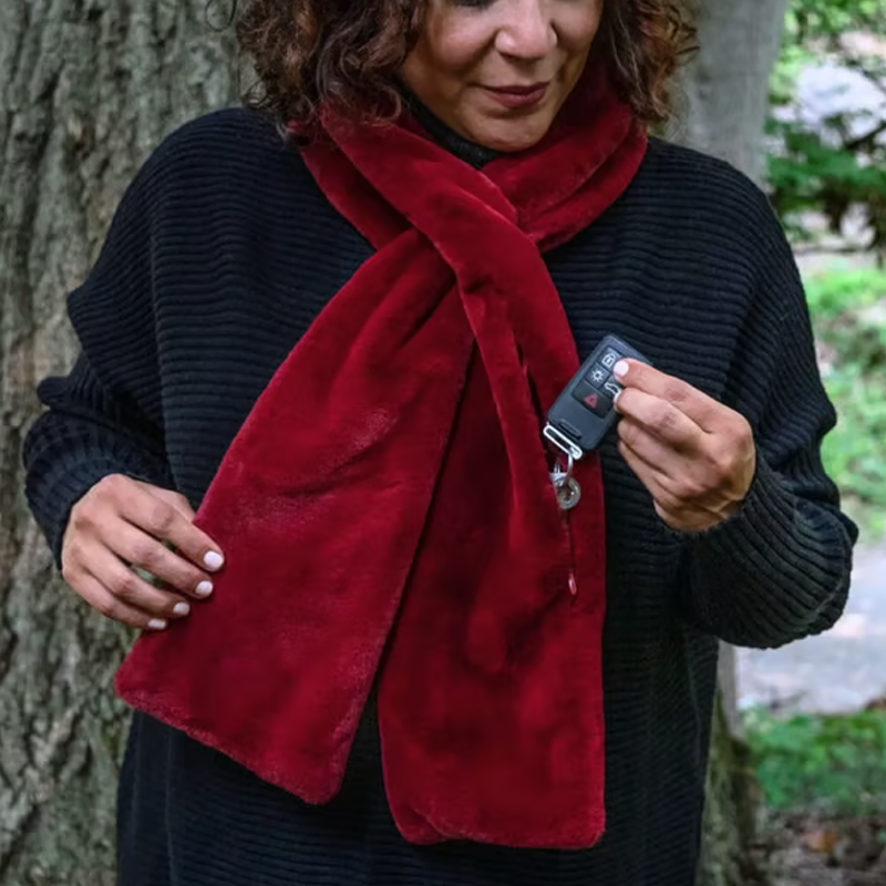 🧣 50% OFF NOW! 🎉 Cozy Scarf with Hidden Pocket – Warm, Soft & Secure Zipper