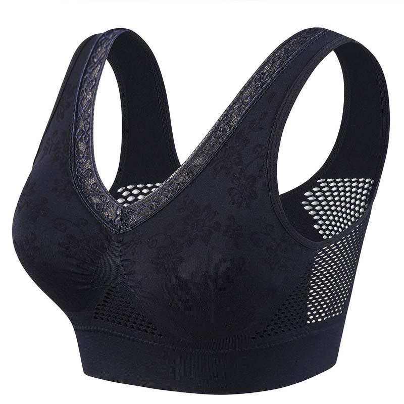 🎉🔥 Lace wireless bra that provides excellent support