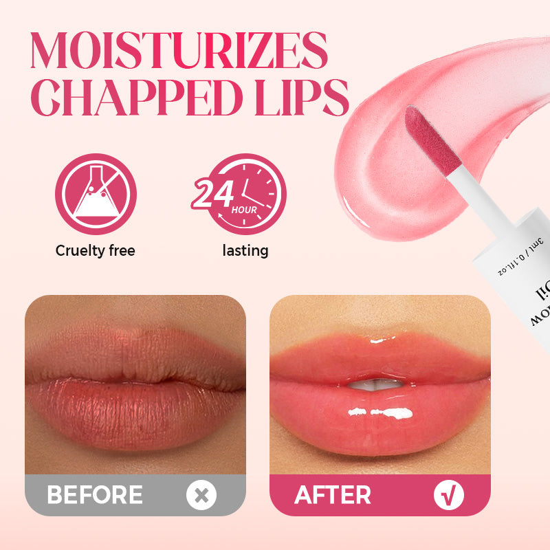 ⏳2026 NEW YEAR BUY 1 GET 1 FREE⚡50K+ SOLD!✨Nooni Apple Hydrating Moisturizer Plump Transfer-proof Glossy Lip Stain Oil💋