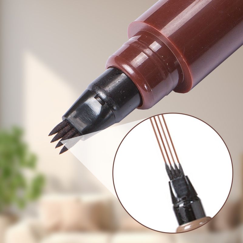 🥳2026 HOT SALE🥳💞50K+ SOLD!✏️👁️ 50% OFF! Waterproof 4‑Tip Beard & Eyebrow Pen – Natural hair strokes, smudge‑proof & long‑lasting. Fill & define with ease! 💨✨